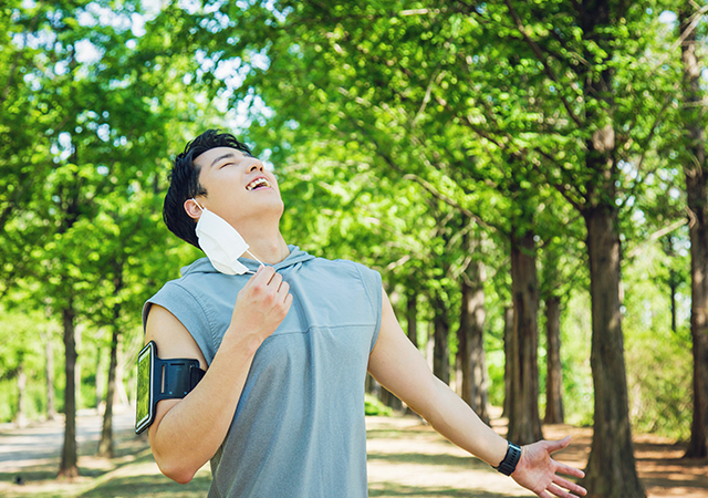 기관지확장증 배경이미지